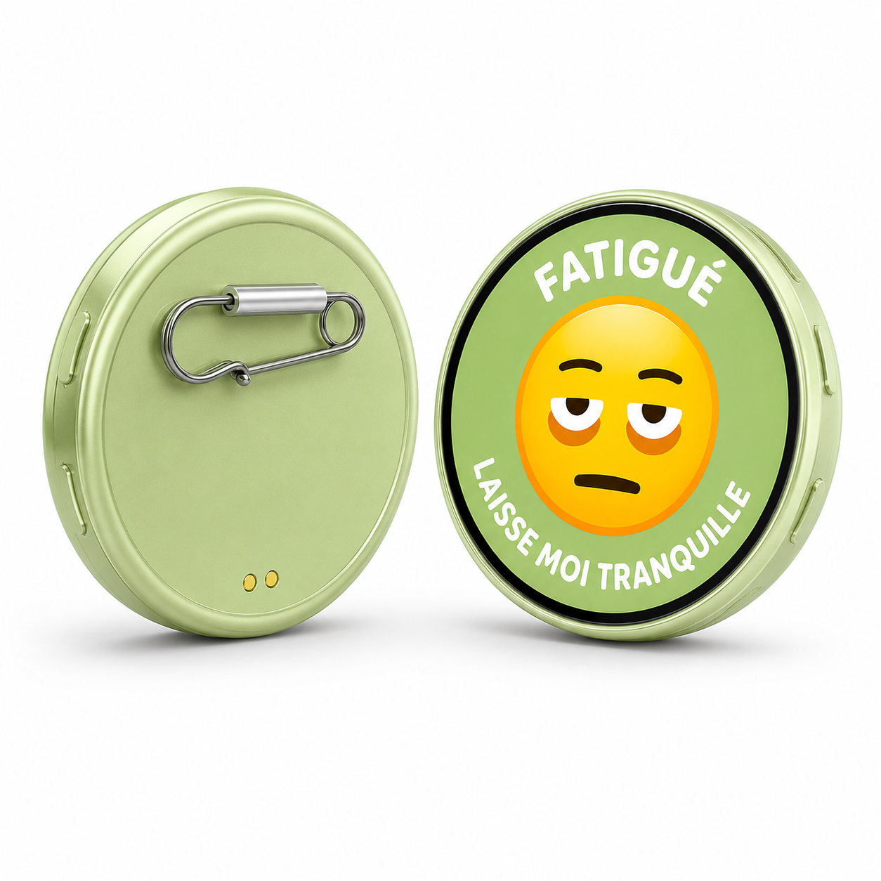 MoodyMoji™ – Pin d’Humeur Personnalisé